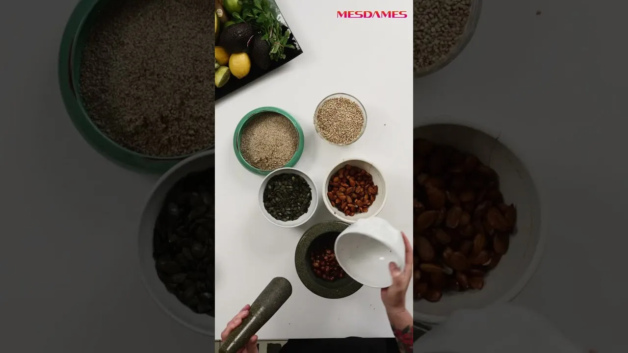 Douleurs diverses, maux de tête ou de ventre peuvent être diminués grâce aux endorphines ! Et pour les faire monter, vive les amandes !