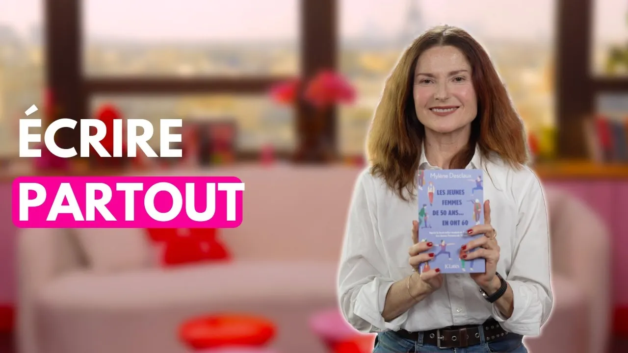 The Artist Academy et Mesdames vous présentent "écrire son premier livre". Mylène Desclaux a toujours écrit, enfant et adolescente elle est même devenue celle qui écrivait les mots d'amour et les lettres de rupture pour ses camarades. Après de brillantes études, elle a créé Calipage, une société de publicité pour la presse écrite. Et puis à l'approche de la cinquantaine, elle a vendu son entreprise. Célibataire, elle décide d'ouvrir un blog sur les femmes de 50 ans. Elle est alors contactée par un éditeur qui lui propose d'en faire un livre, "Les jeunes femmes de 50 ans". S'ensuivra un roman inspiré de sa relation avec sa fille, et elle vient de sortir la suite du premier livre "Les jeunes femmes de 50 ans ... En ont 60. "
