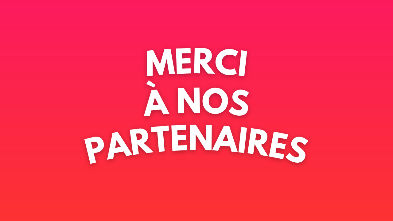 "Mesdames" remercie les marques qui nous soutiennent. 