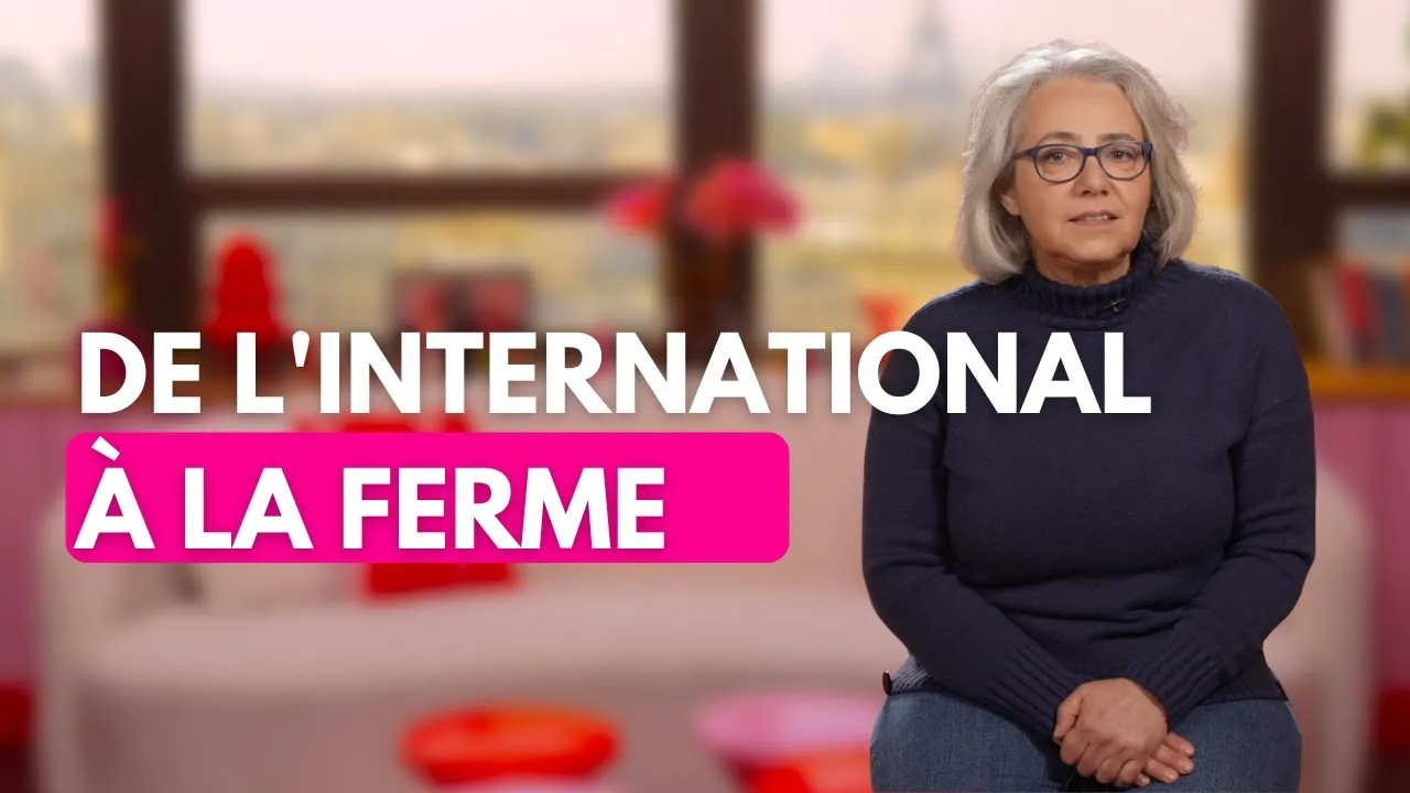 Impact Together et Mesdames Média présentent le Déclic d’Anne-Lorraine, 58 ans, qui quitte une carrière internationale pour créer L’Autre Ferme et sauver des animaux abandonnés.