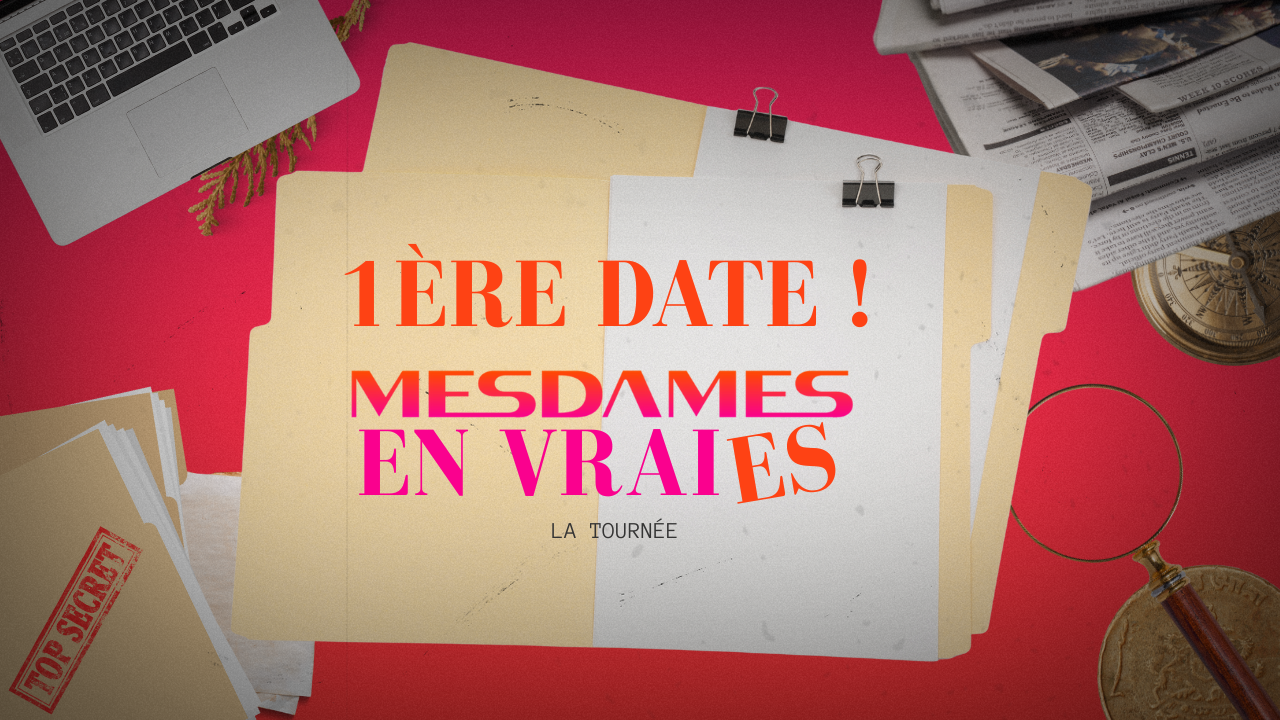 Maïtena et Alexandra vous donnent rendez-vous pour la tournée MESDAMES EN VRAIES ! Première date le 30 mai à Mandelieu-La Napoule : rires, récits et surprises vous attendent… en vraies 