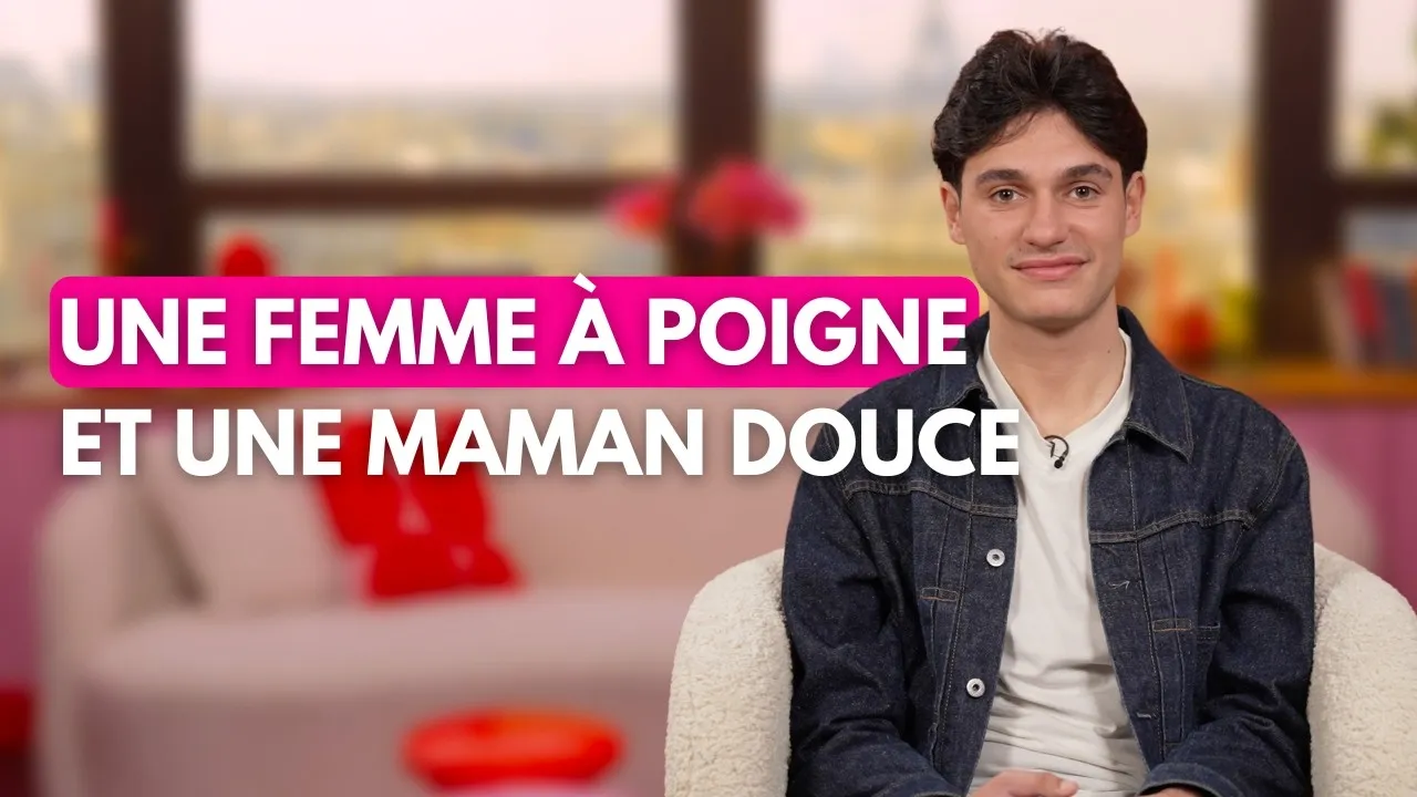 Luca, 22 ans, parle de sa mère Alexandra Crucq, co-fondatrice de Mesdames Média : femme d'entreprise à poigne, mère solaire et toute douce.