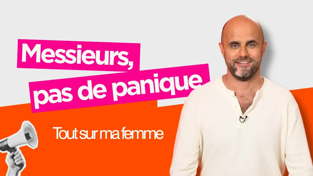 Un gynécologue explique aux conjoints la périménopause : sautes d'humeur, larmes, irritabilité, ce sont les hormones, pas le caractère. Un épisode de Tout sur ma femme.