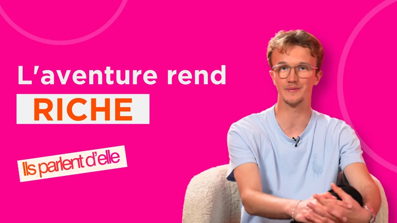 Mathis, 22 ans, parle de Martine, sa grand-mère qui a quitté le foyer pour vivre libre, seule, en van. Un épisode de Ils parlent d'elle.