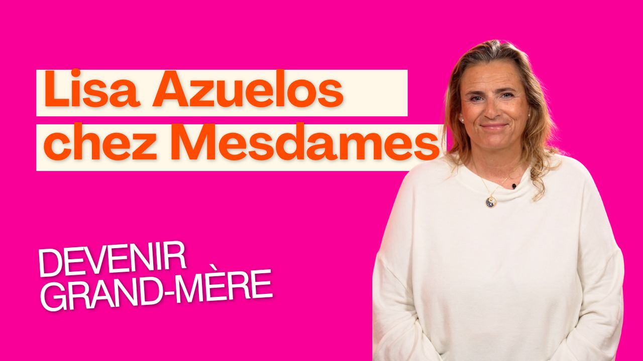 Lisa Azuelos chez Mesdames parle de devenir grand-mère : l'annonce de la grossesse de sa fille, l'attente, et ce que ça change. 