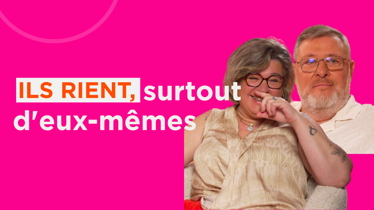 Stéphanie et Michaël racontent les crises, les soucis de santé et le désir qui persiste dans leur couple, avec humour. Un épisode d'Ils parlent d'eux.