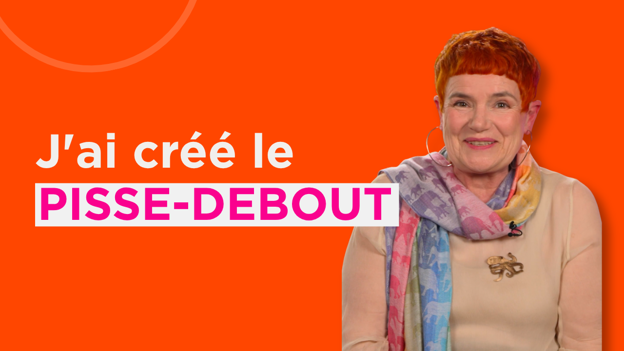 À 64 ans, à la retraite, Marie relance son esprit d'entreprise et invente La Marinette, un pisse-debout pensé par et pour les femmes. Un épisode de Déclic.
