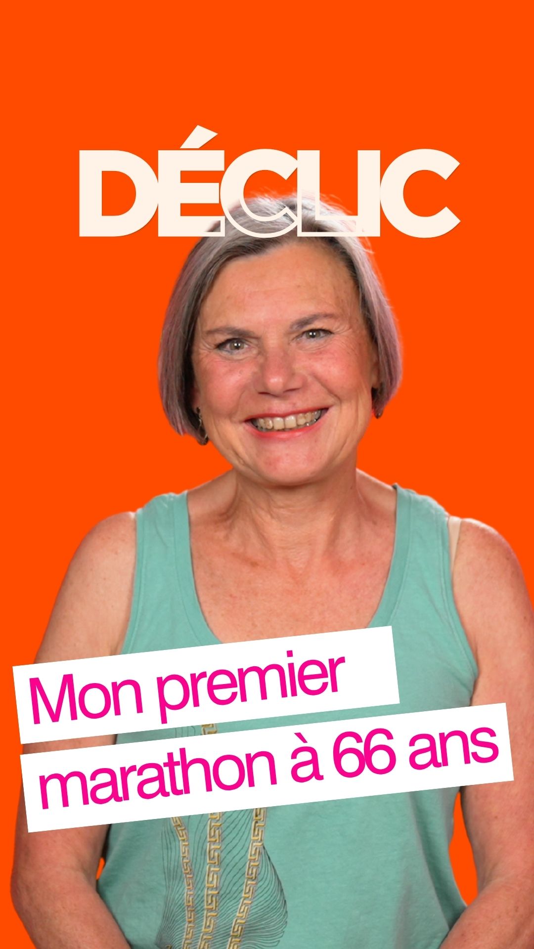 À 45 ans, Huguette se met à courir. Des années après, à 66 ans, elle s'élance sur son tout premier marathon de Paris, entourée des siens. Épisode de Déclic.
