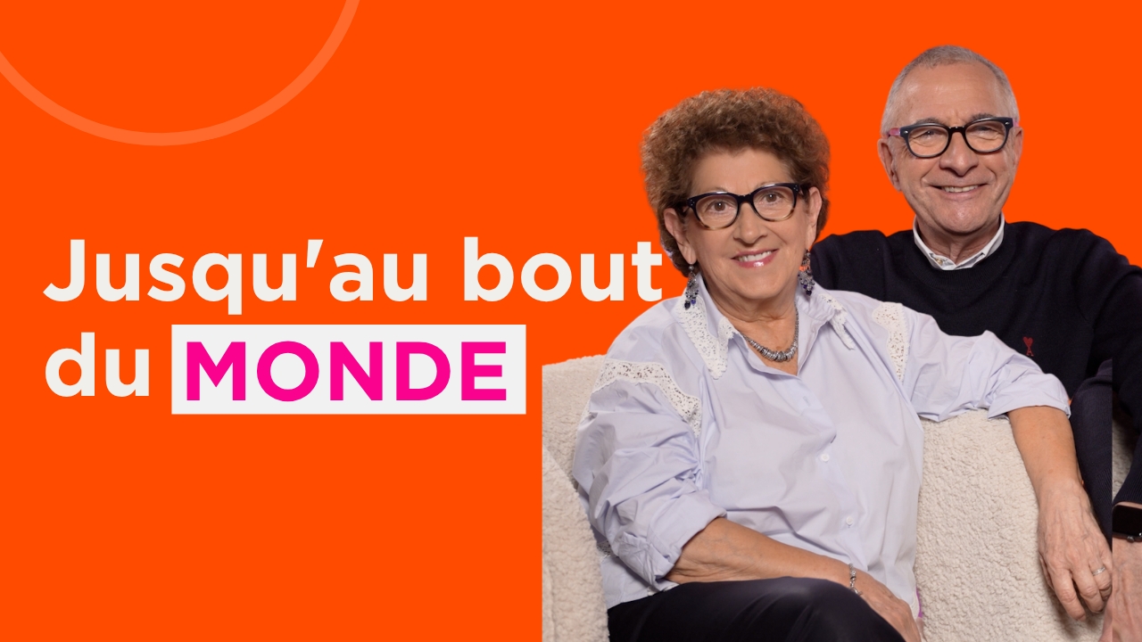 Rencontrés il y a 33 ans, Catherine et Philippe ne se quittent plus : travail, voyages, idées folles, toujours ensemble. Un épisode d'Ils parlent d'eux.