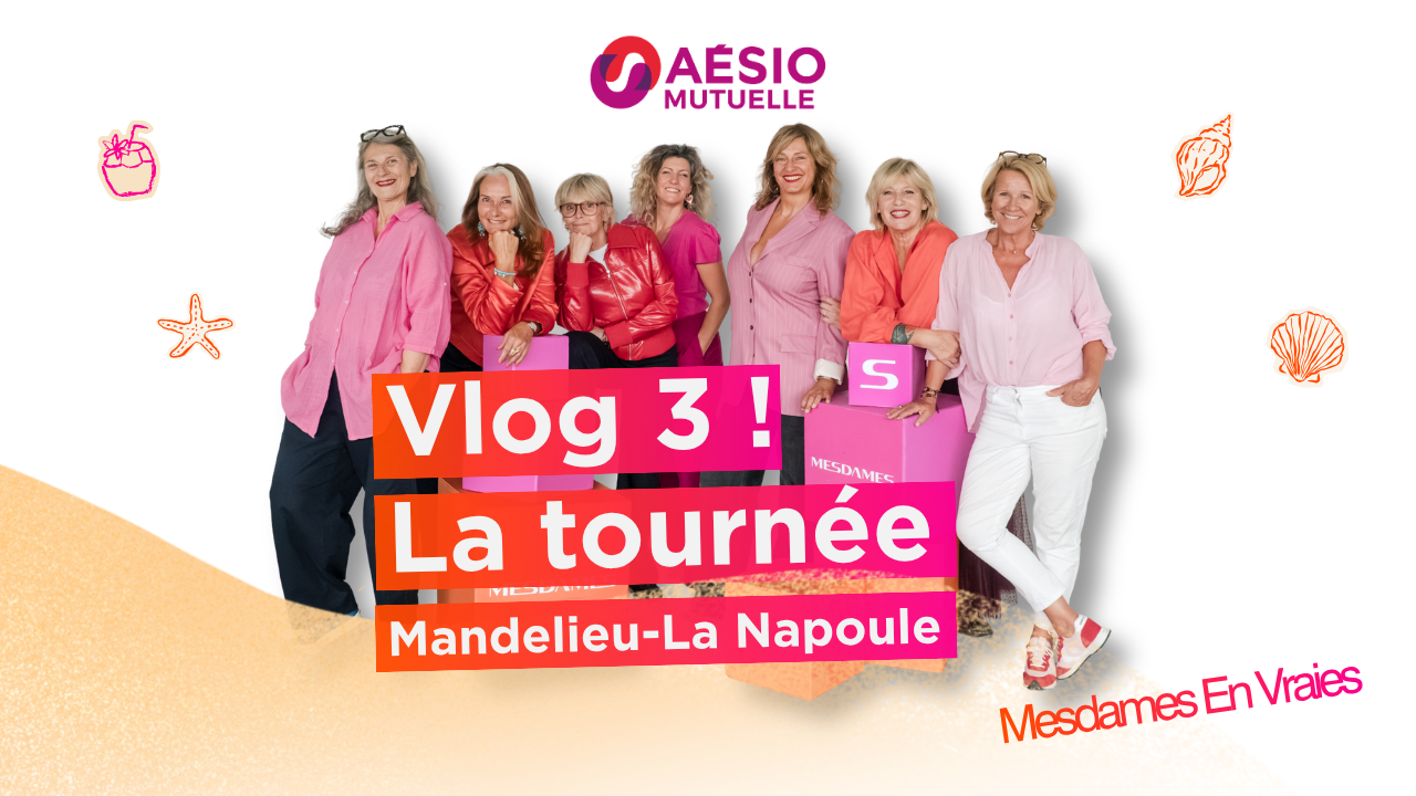 Sept femmes de plus de 45 ans et une scène jamais foulée ensemble : leur arrivée à Mandelieu-la-Napoule. Épisode 3 des coulisses de Mesdames en VraiES.