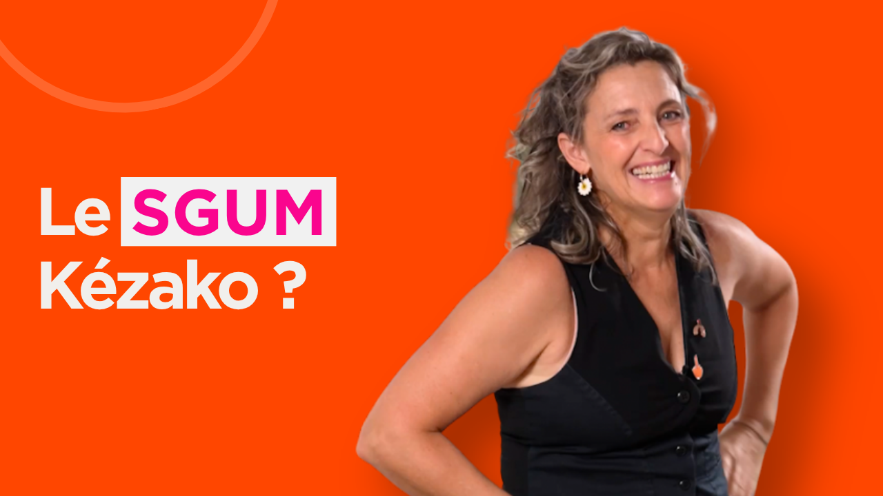 Syndrome génito-urinaire de la ménopause (SGUM) : la comédienne Audrey Perrin le raconte sans détour et avec le sourire. Une série Sérélys & Mesdames.