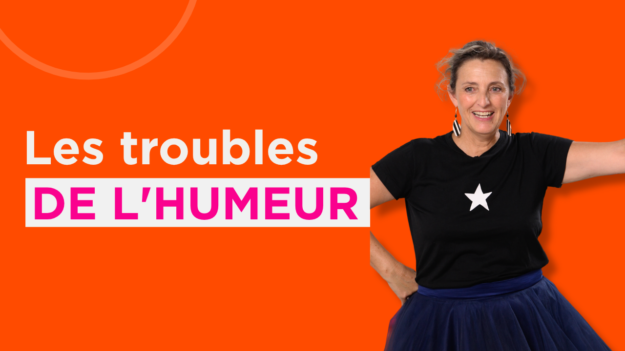 Ménopause et moral en berne : la chute hormonale fait fondre sérotonine et dopamine. Audrey Perrin a sa parade. Un épisode des 8 symptômes de la ménopause.