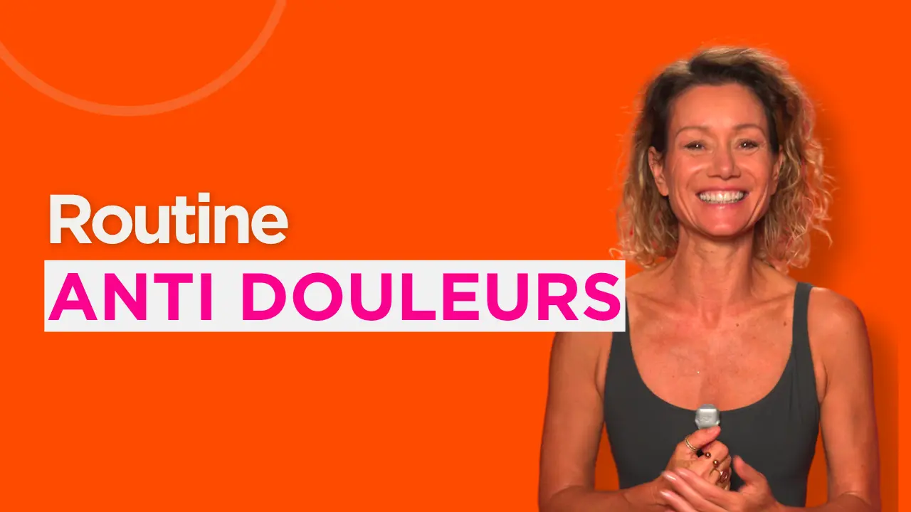 Douleurs à la ménopause : 5 exercices de Pilates simples et rapides de Céline Roy pour le dos, les épaules et les pieds. Un épisode de Ménopause de A à Z.