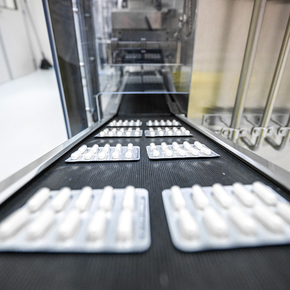 Pills in production