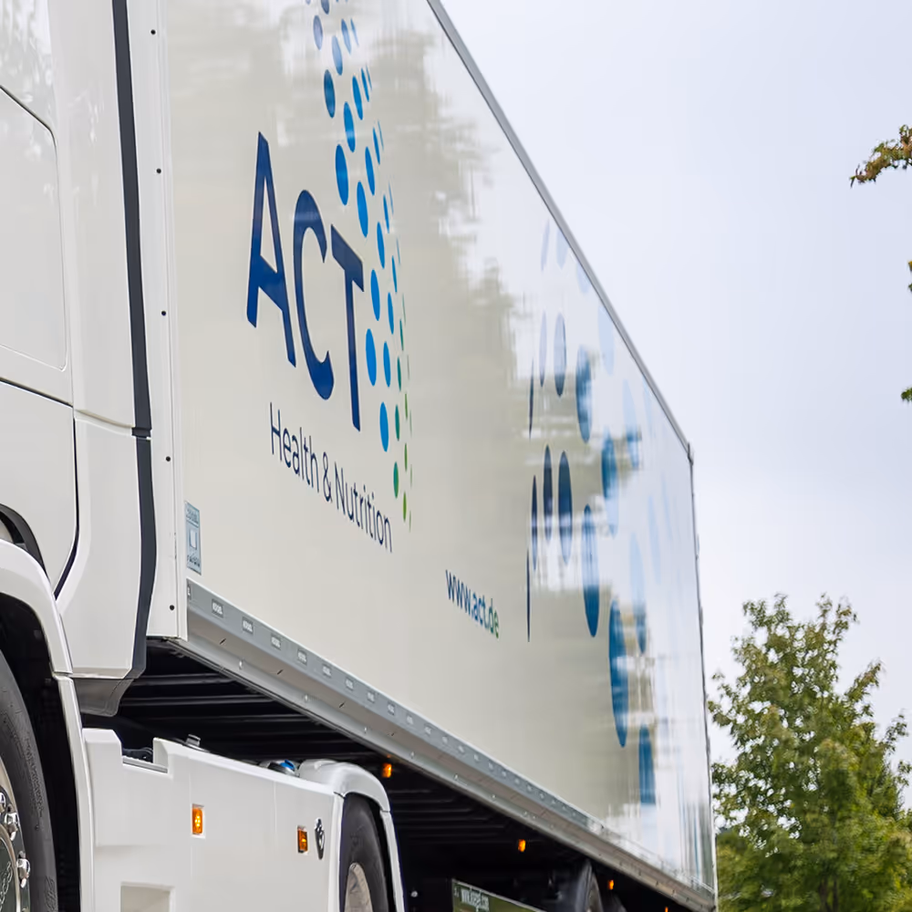 Truck with ACT Logo