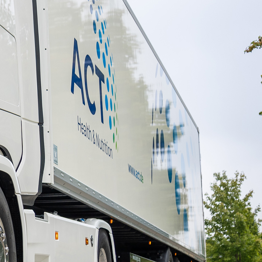 Truck with ACT Logo