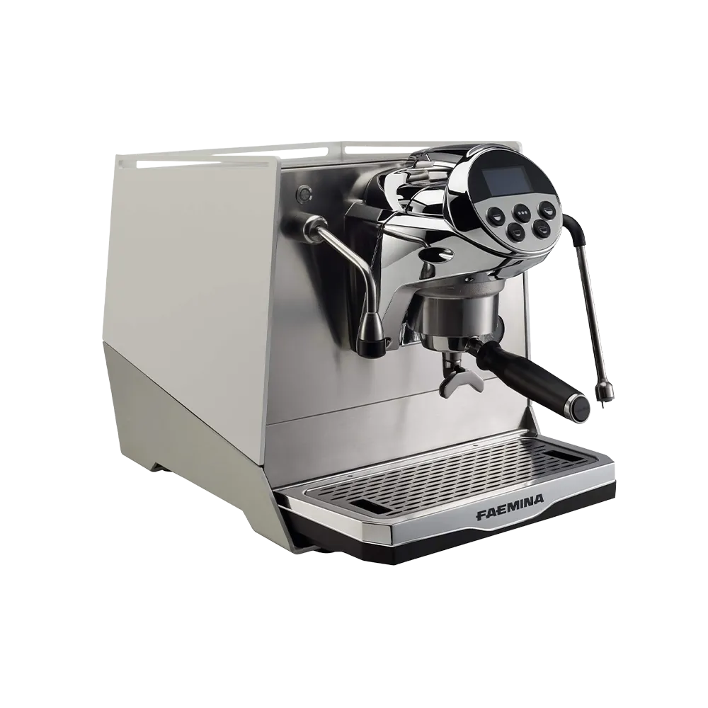 Faema Faemina - Seitenansicht Weiß