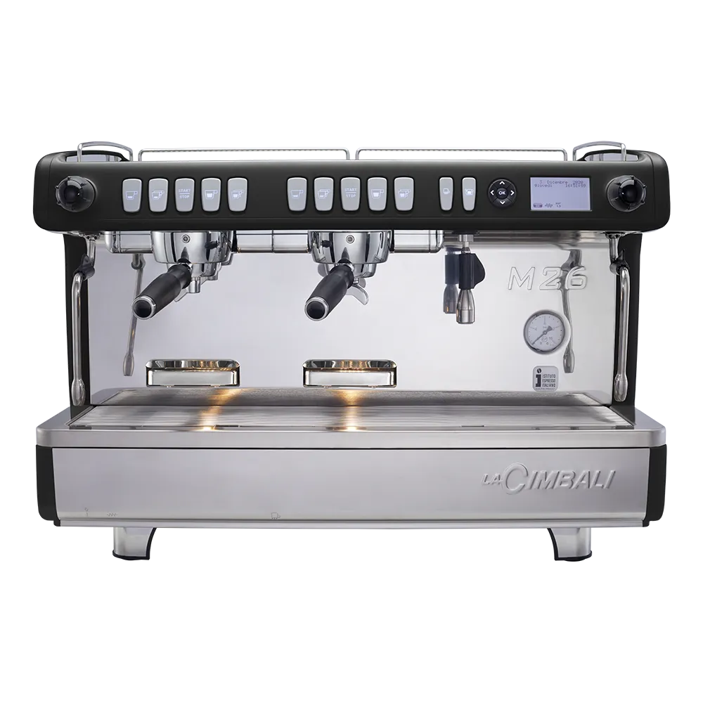 LaCimbali M26 - Frontalansicht Schwarz