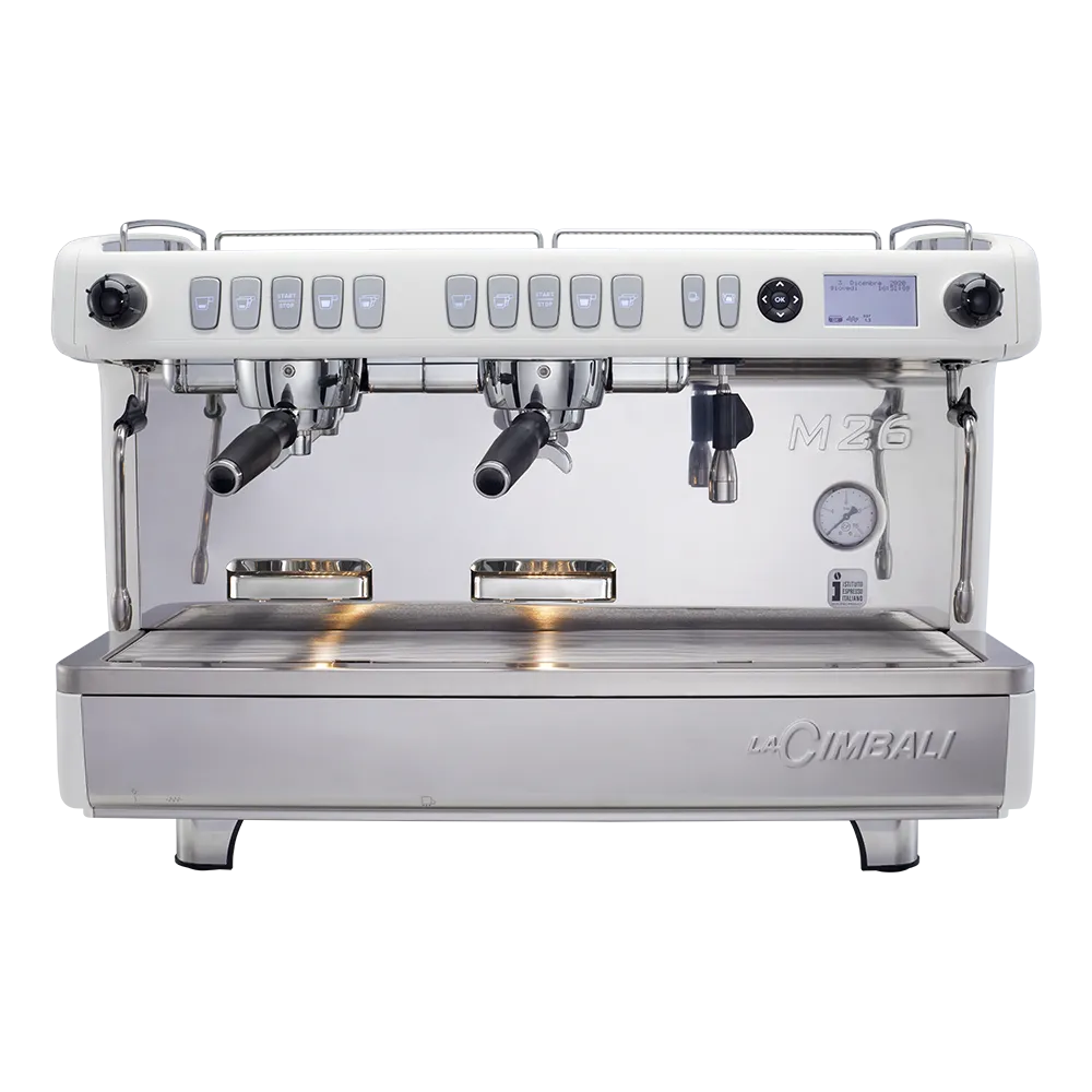 LaCimbali M26 - Frontalansicht Weiß