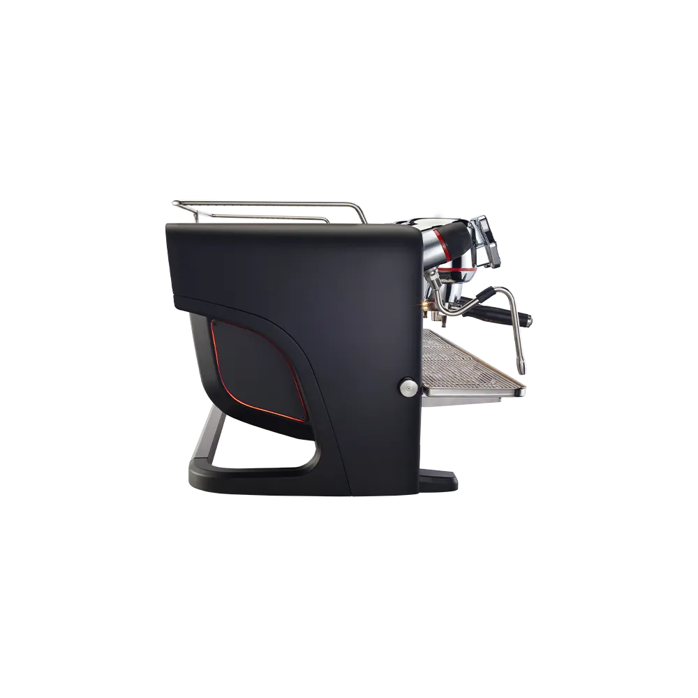 LaCimbali M200 -Seitenansicht Schwarz