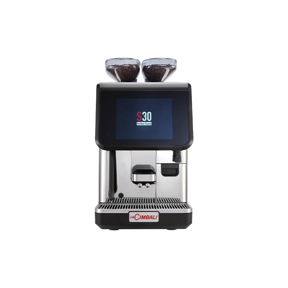 LaCimbali S30 - Frontalansicht Schwarz