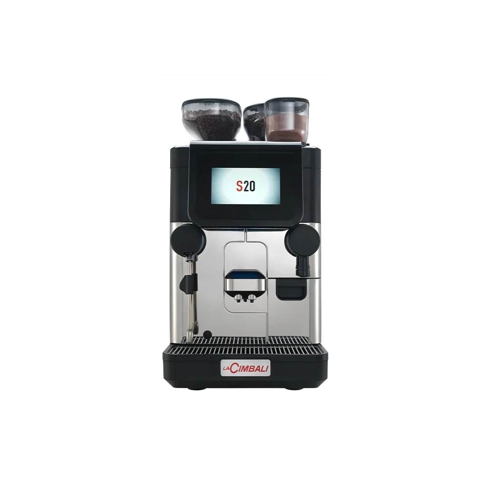 LaCimbali S20 - Frontalansicht Schwarz