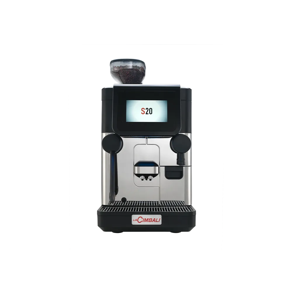 LaCimbali S20 - Frontalansicht Schwarz