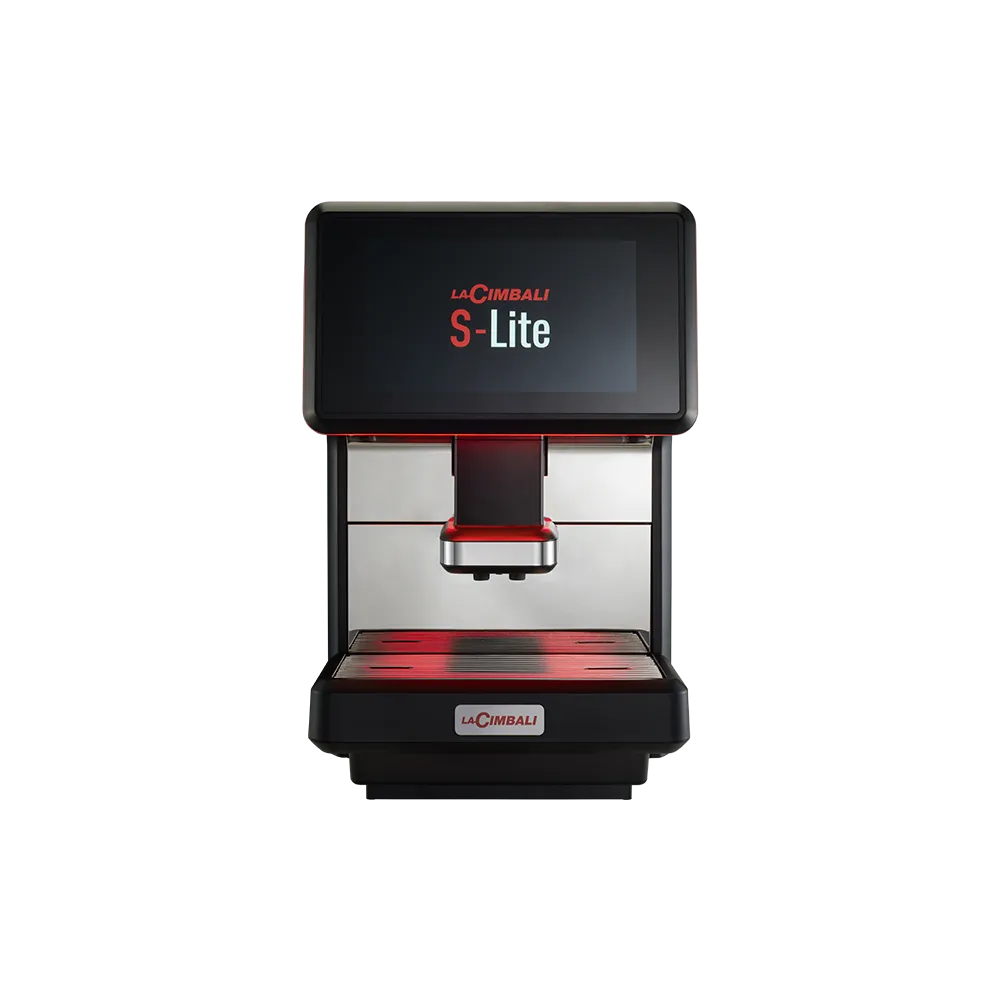 LaCimbali S-Lite - Frontalansicht Schwarz