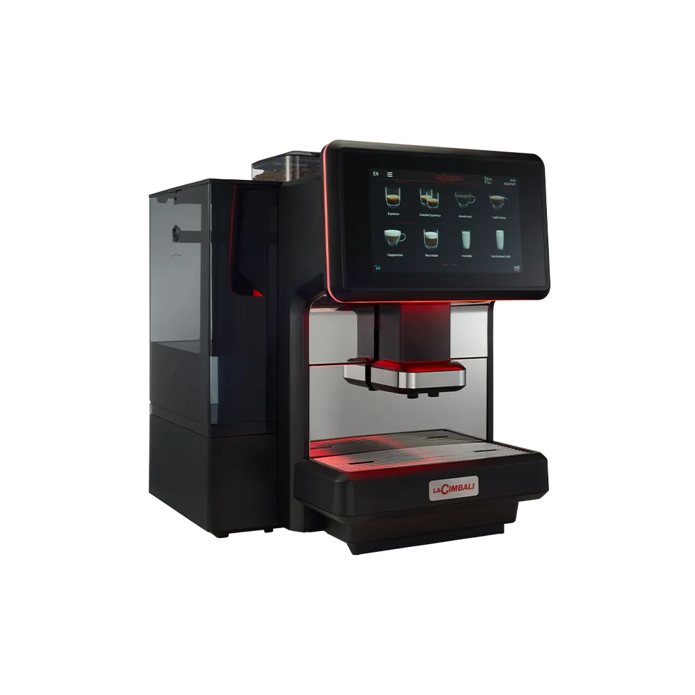 LaCimbali S-Lite - Seitenansicht Schwarz