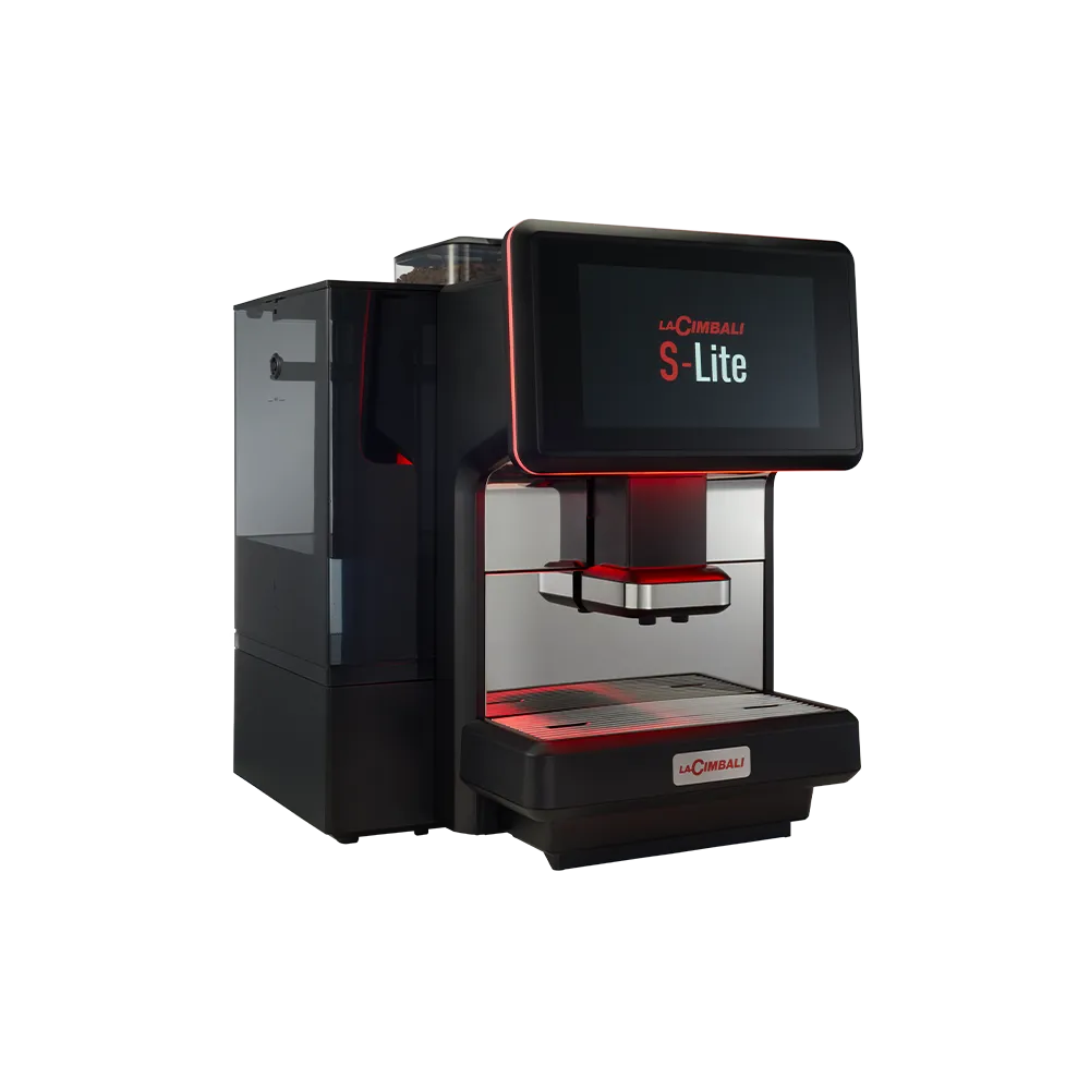 LaCimbali S-Lite - Seitenansicht Schwarz