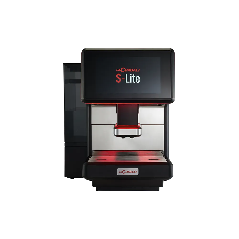 LaCimbali S-Lite - Frontalansicht Schwarz