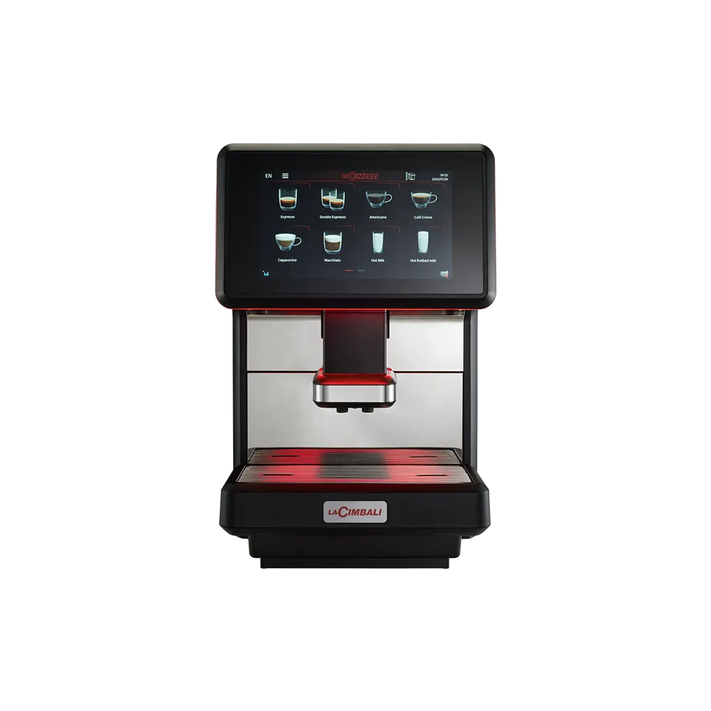 LaCimbali S-Lite - Frontalansicht Schwarz