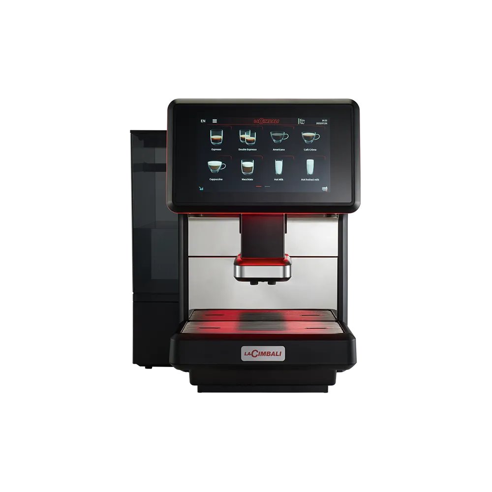 LaCimbali S-Lite - Frontalansicht Schwarz