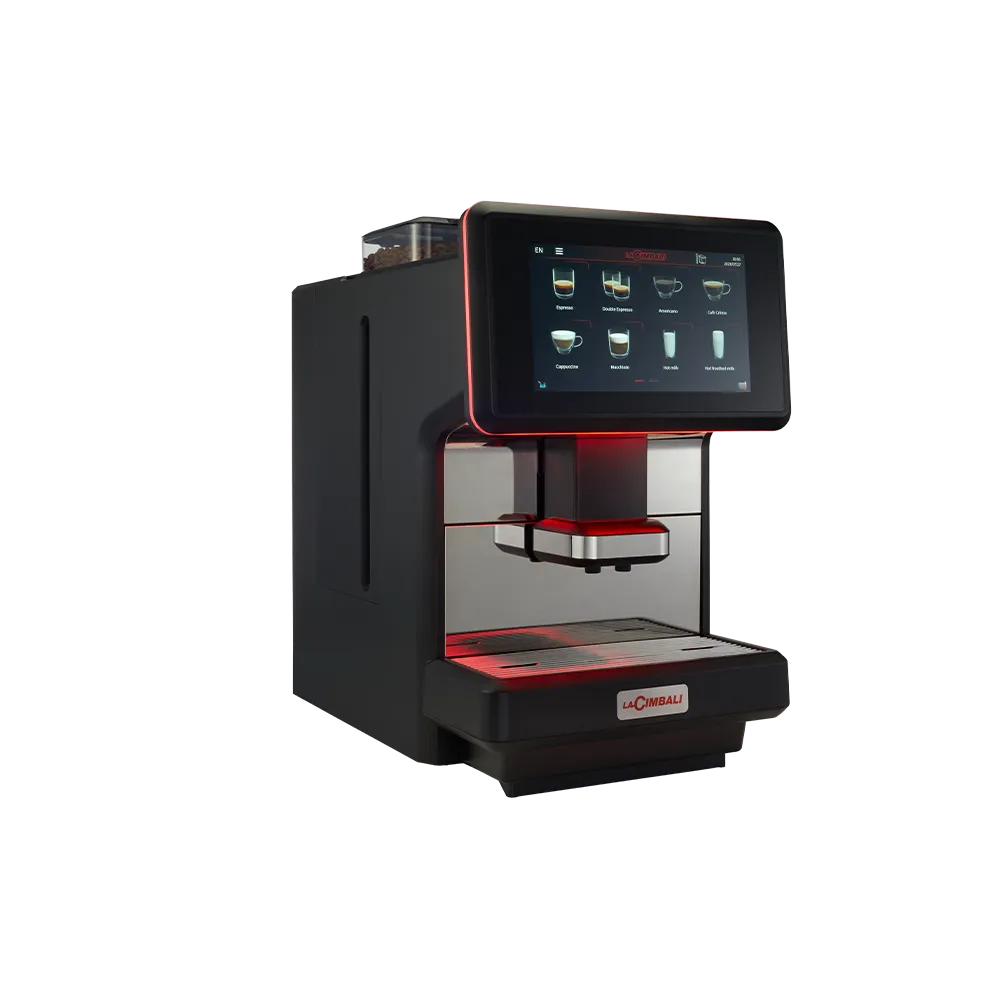 LaCimbali S-Lite - Seitenansicht Schwarz