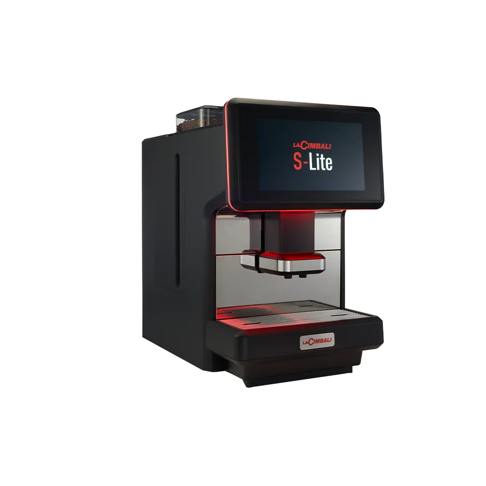 LaCimbali S-Lite - Seitenansicht Schwarz