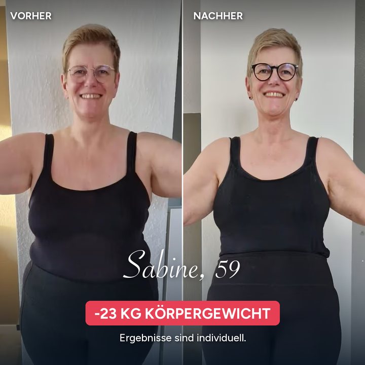 Sabine, 59, vorher und nachher