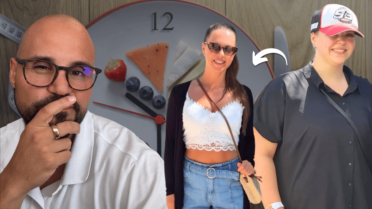 Andreas Kotte erklärt, warum die richtige Mahlzeitenfrequenz entscheidend ist, um effektiv abzunehmen – mit inspirierendem Vorher-nachher-Beispiel einer Frau, die durch strukturierte Mahlzeiten ihr Wohlfühlgewicht erreicht hat.