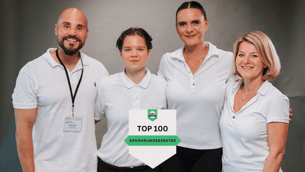 Andreas Kotte und das Team der Körperverwandlung – ausgezeichnet als Top 100 Ernährungsberater in Deutschland