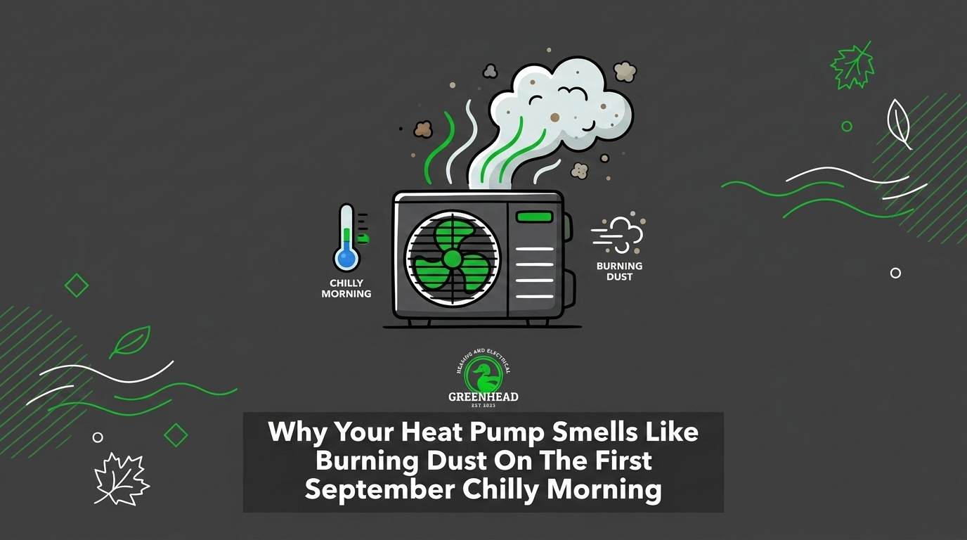 Why Your Heat Pump Smells Like Burning Dust On The First September Chilly Morning
