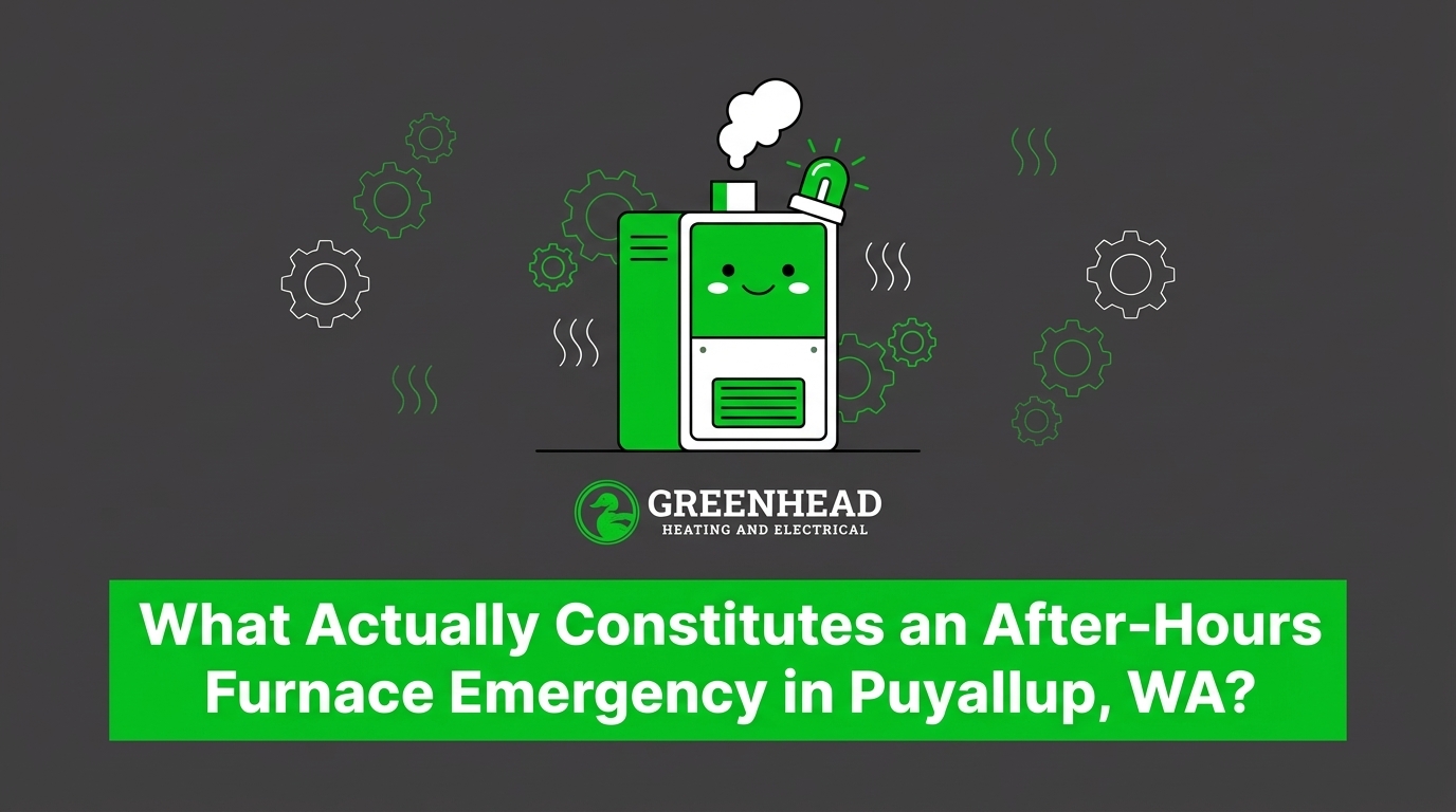 What Actually Constitutes an After-Hours Furnace Emergency in Puyallup