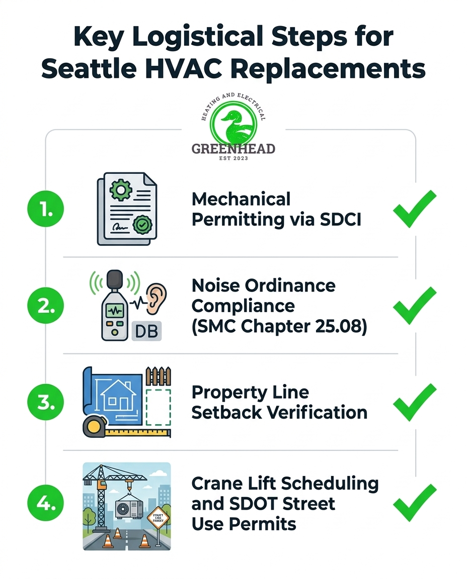 Key Logistical Steps for Seattle HVAC Replacements
