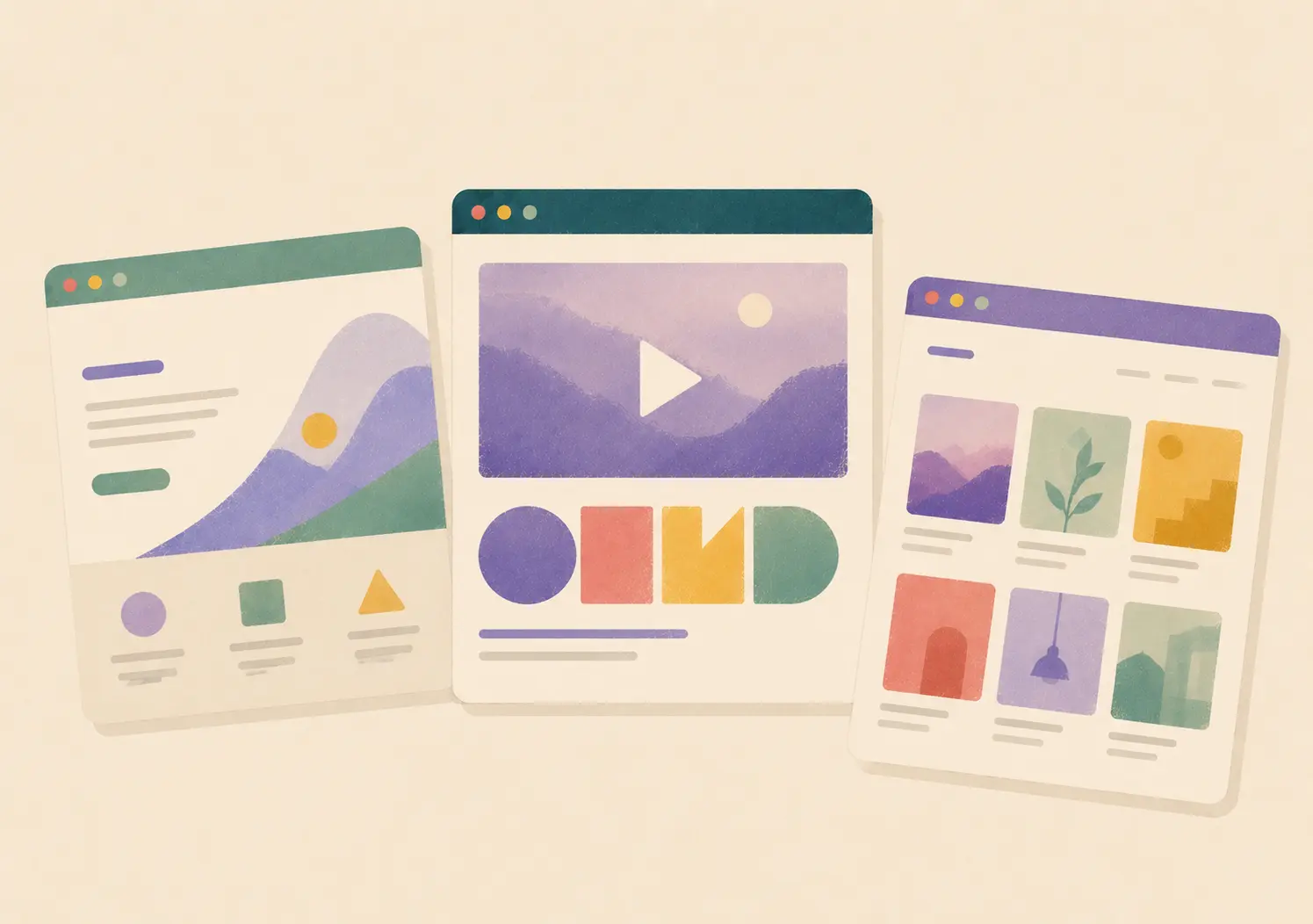 Editorial illustration accompanying Web Design Trends 2027: What Brands Should Watch