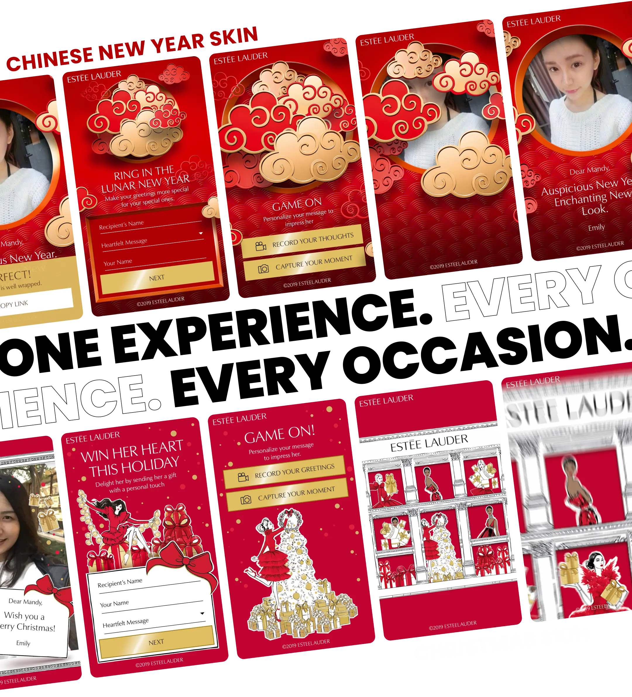Estée Lauder personalised digital gifting experience by ULTD — project showcase 7