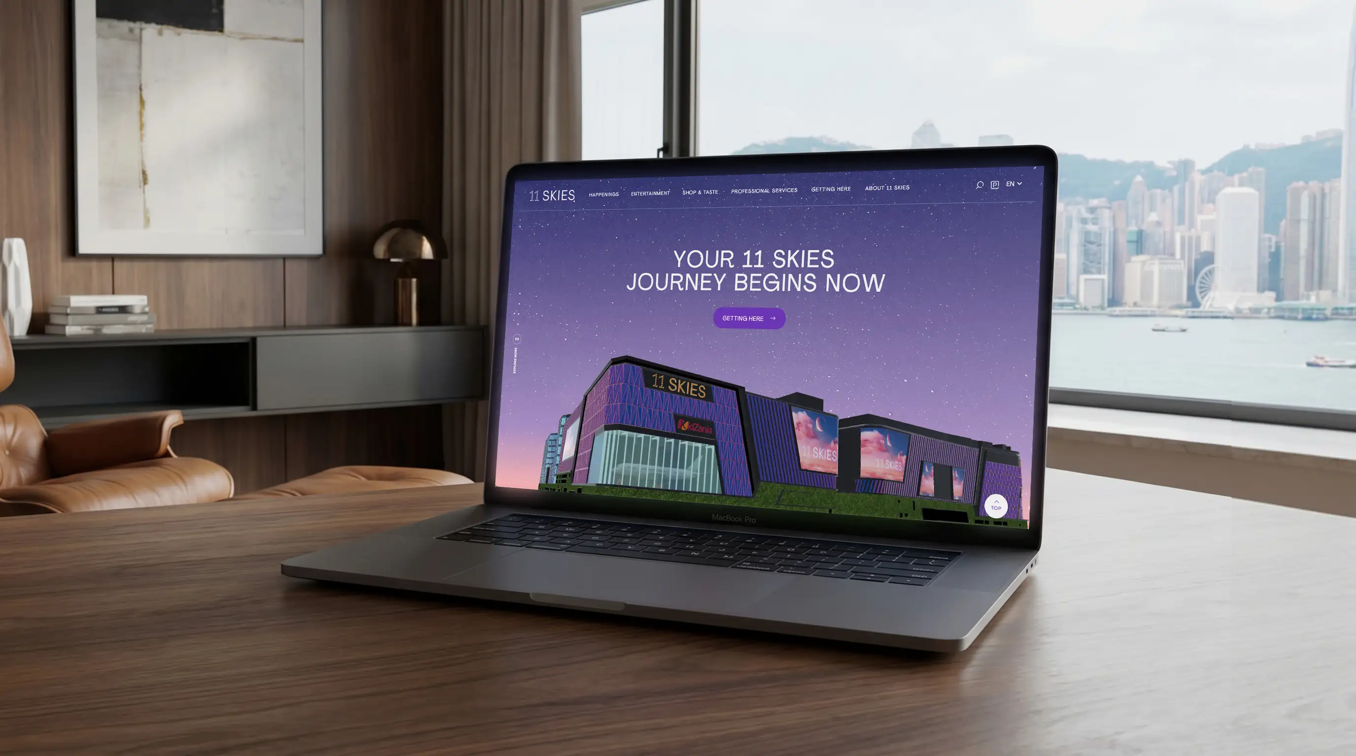 11 SKIES immersive Web3D website by ULTD — project showcase 6