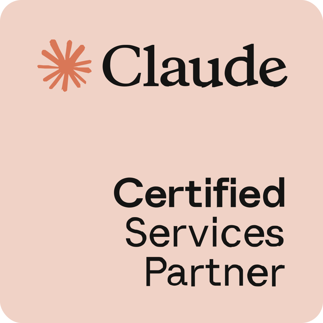 Claude Certified Services Partner badge