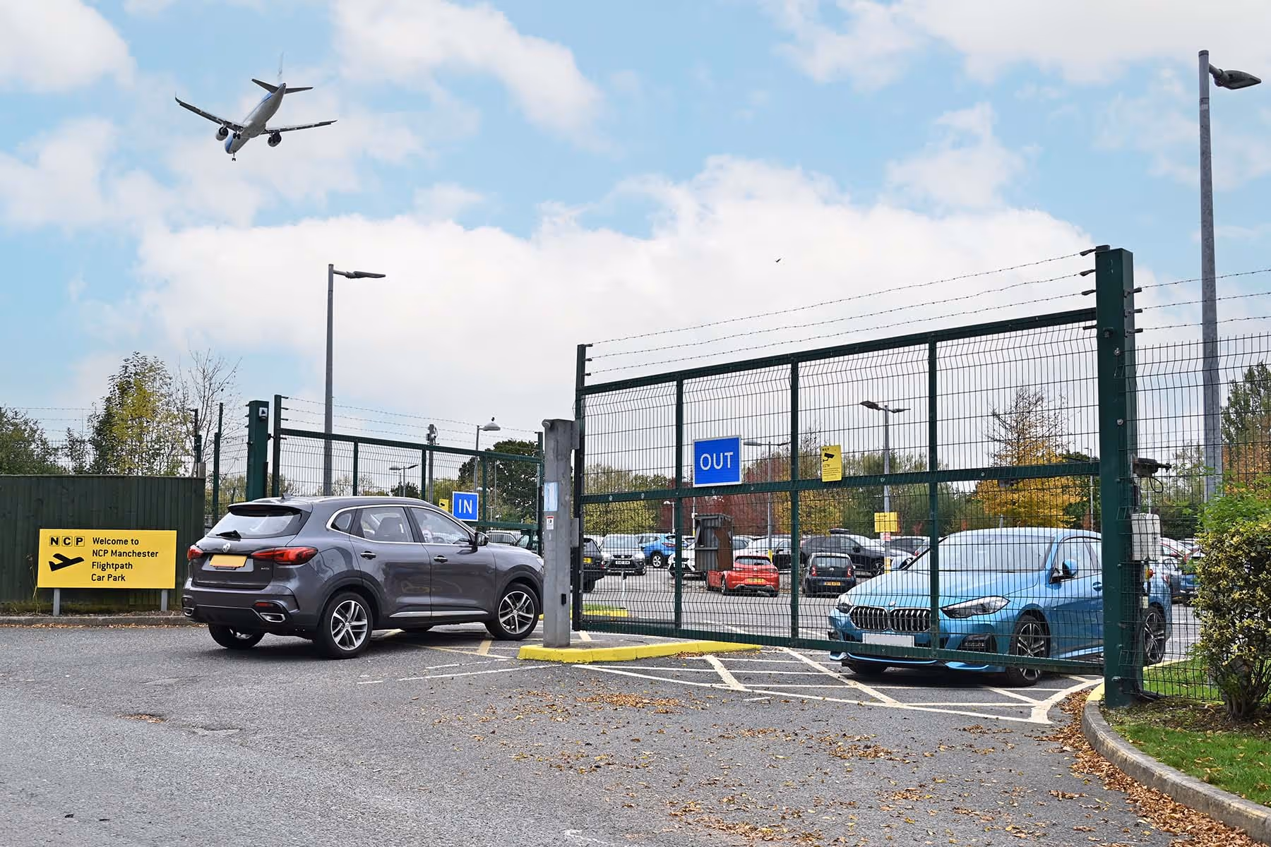 NCP Manchester Flightpath car park entry instructions