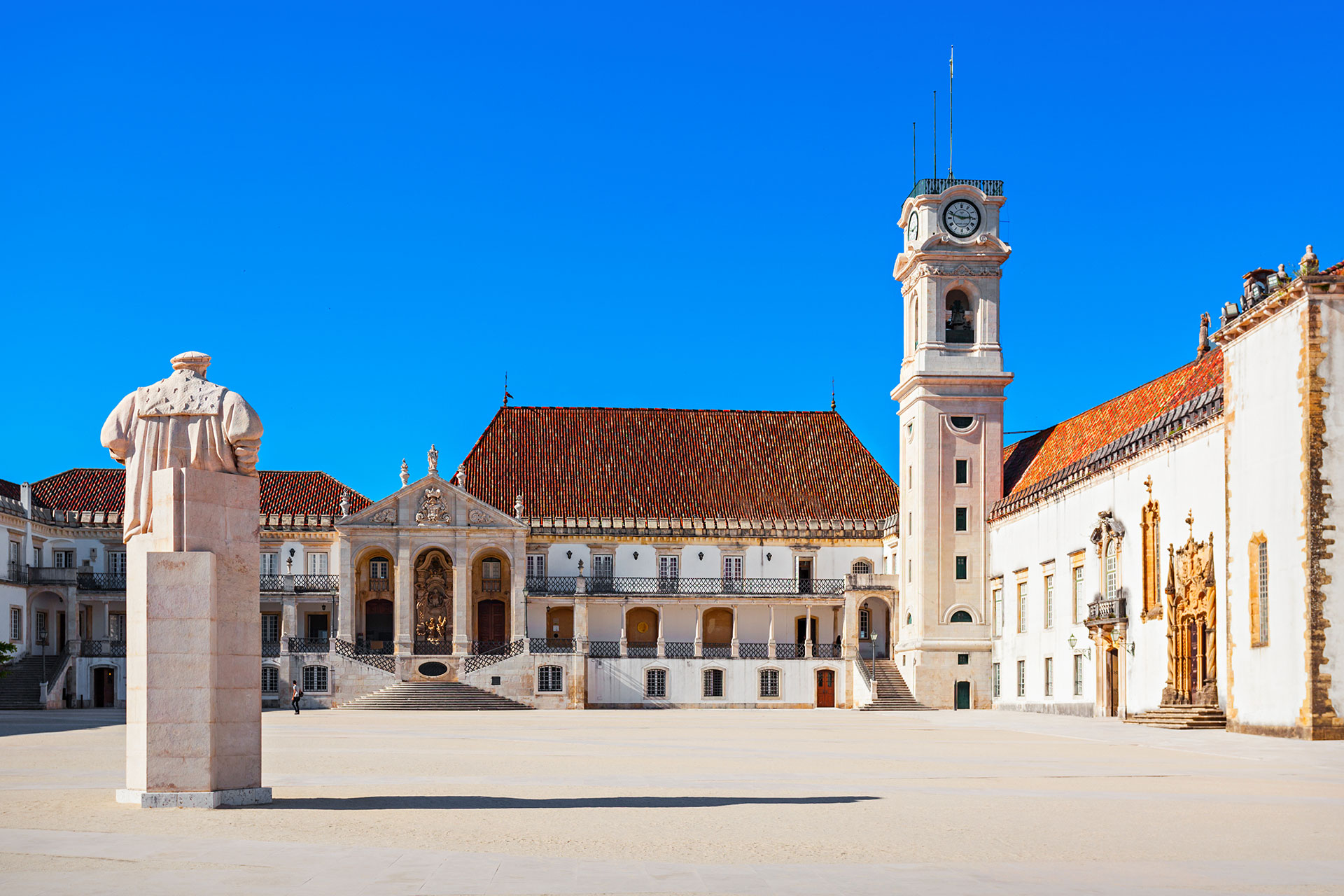 The University of Coimbra in Coimbra, Portugal