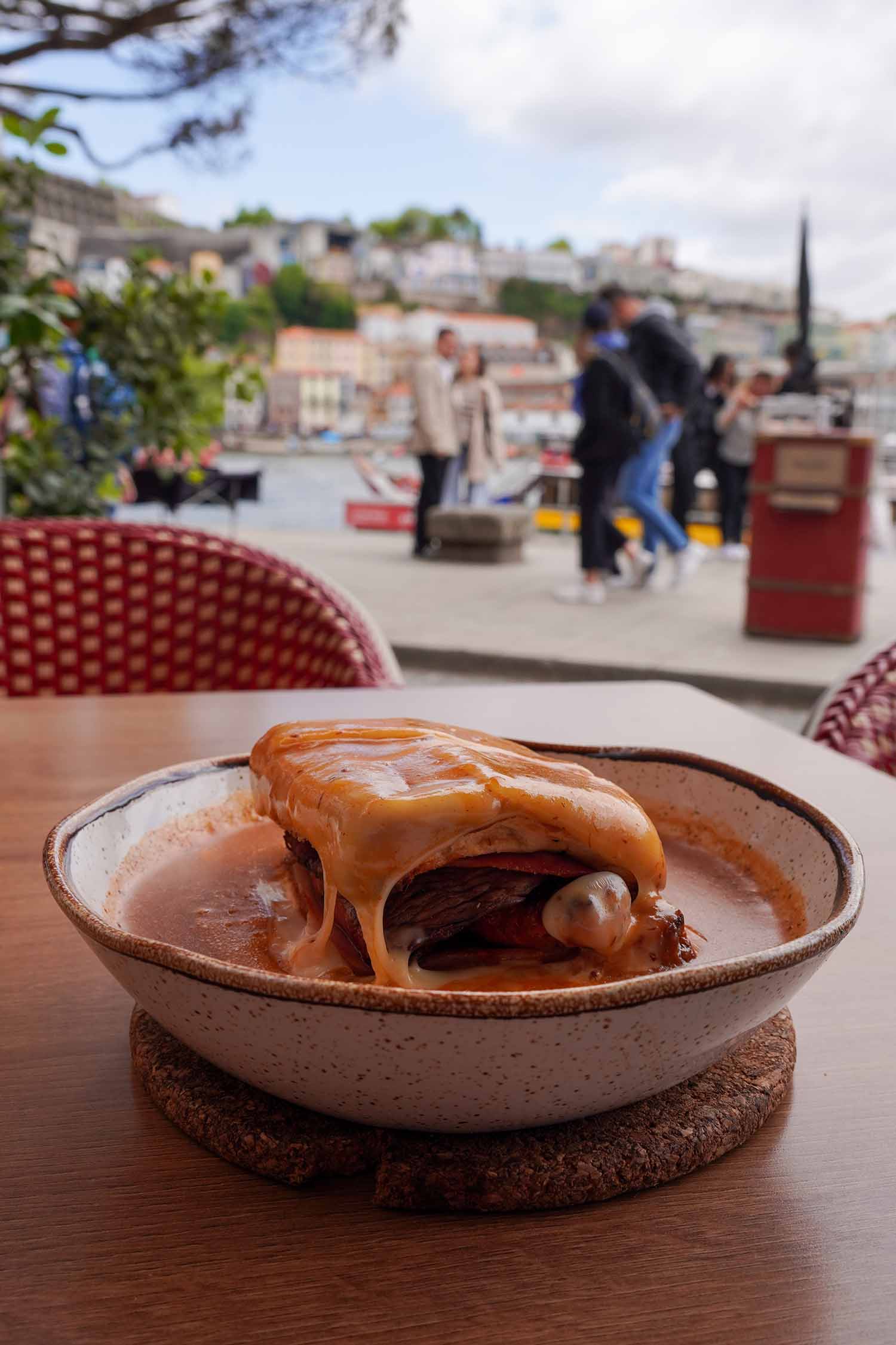 A traditional Porto dish in a local Baixa restaurant