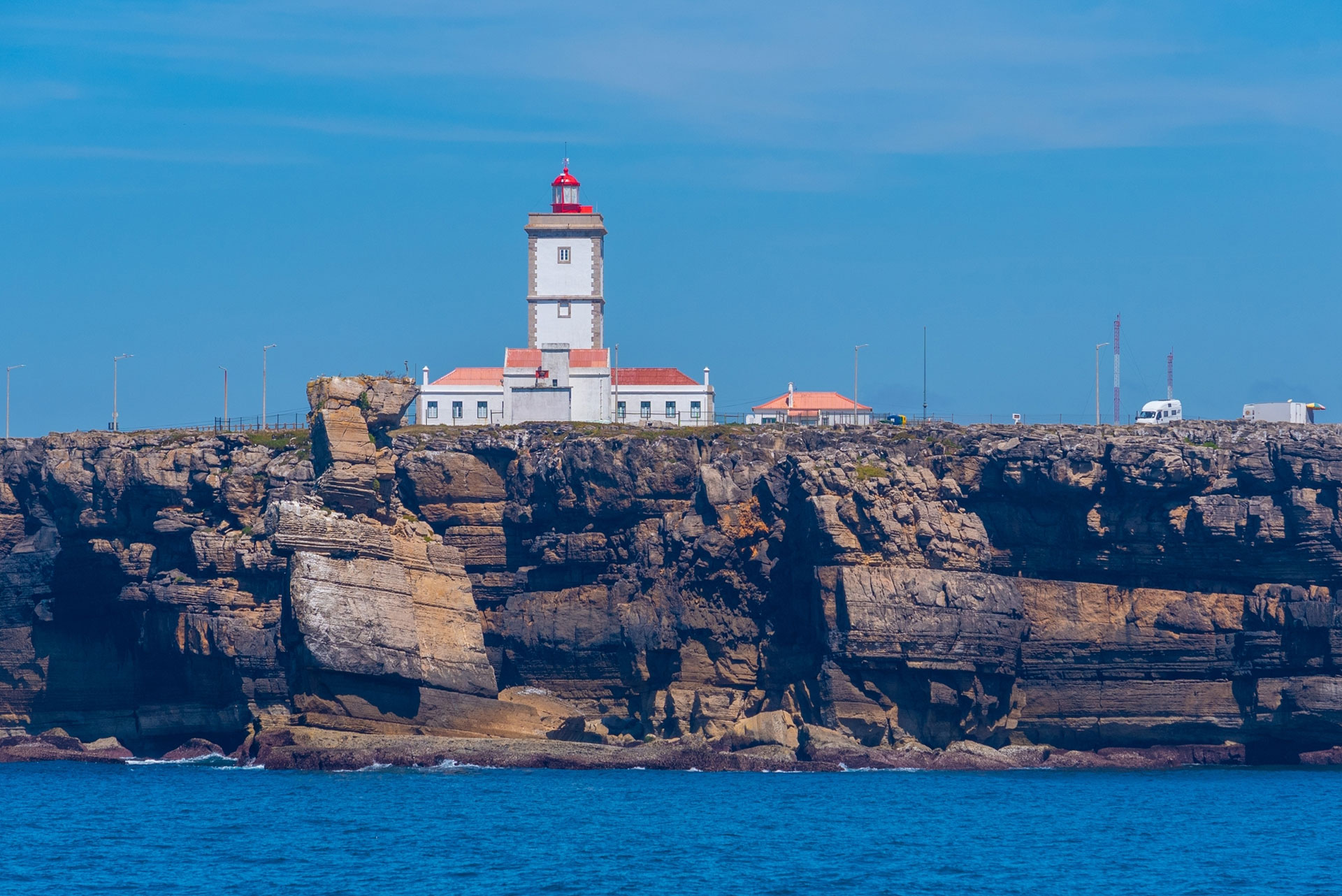 Cabo Carvoeiro cape near the surfers' paradise of Peniche