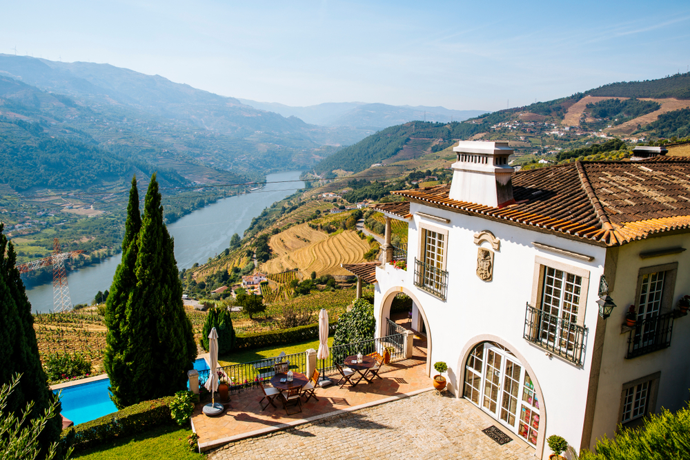 Beautiful house with a great panorama near the Douro River, Portugal